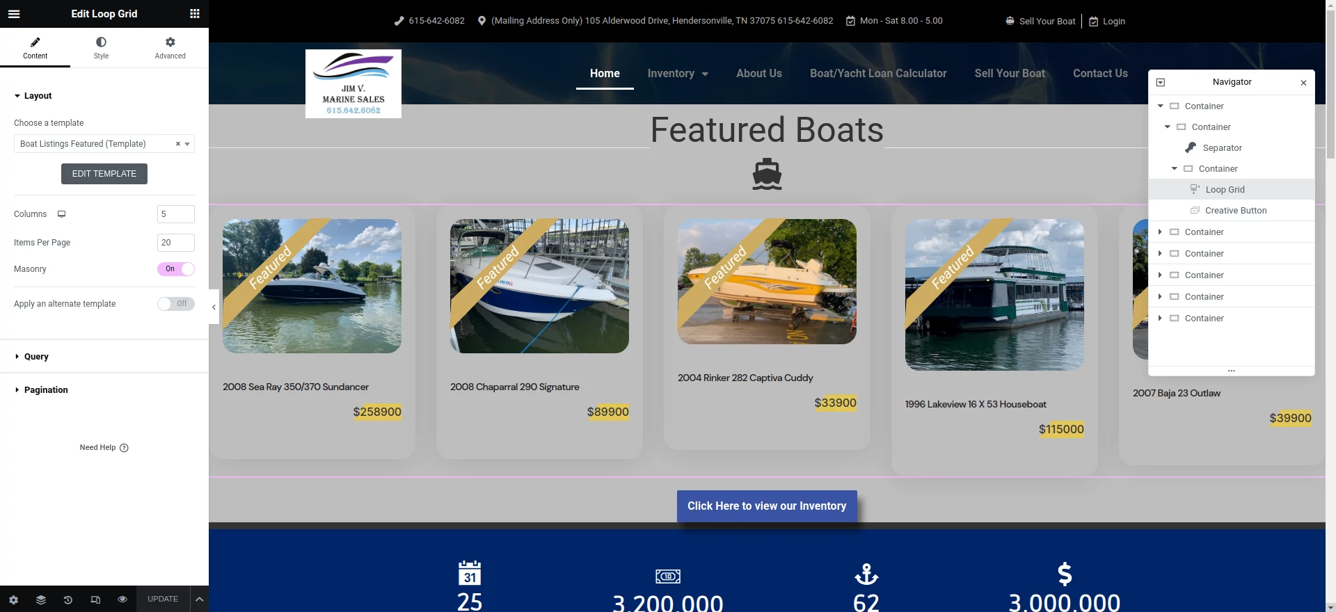Product site, E-Commerce or whatever your business needs