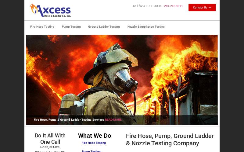Axcess Hose & Ladder Co. website