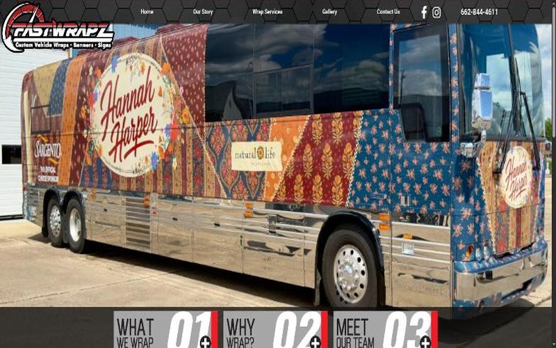 Fast Wrapz website