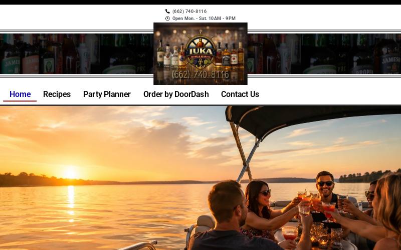 Iuka Wine & Spirits website