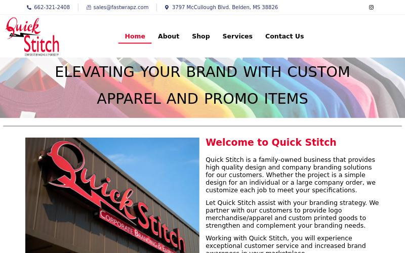 Quick Stitch website